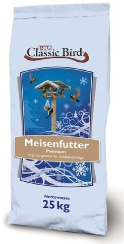 Classic Bird Meisenfutter | 25kg Meisenmix, Wintervogelfutter