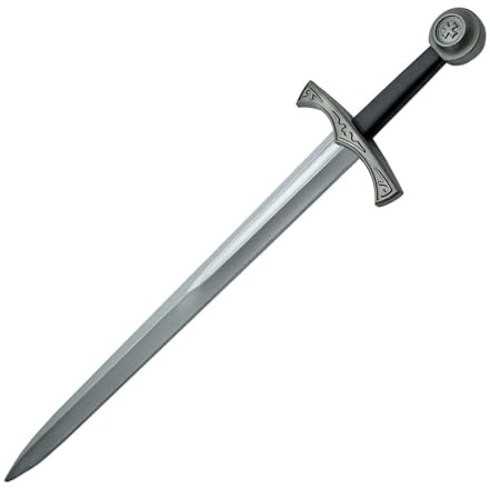 Szco 28” Latex Excalibur LARP Sword – Adult Medieval Cosplay Prop, Costume Accessory for LARP & Theatrical Use (18+)