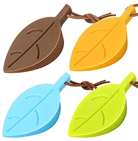 Qiwenr 4 Pcs Fermaporta Cuneo in Gomma e Silicone per Porte Interne, Finestre, Casa e Ufficio Con Bambini o Animali Domestici