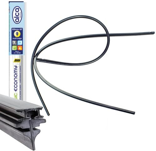 Repuesto de repuesto de goma para escobillas limpiaparabrisas de 100 cm, extralargas, para camión, autobús, Hgv, juego de 2