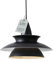 Pendelleuchte schwarz Retro Design - Vintage Aluminium Pendellampe - Alu Hängeleuchte höhenverstellbar - E27 Nordic Lampenschirm - Designer Leuchte Leto – leichte & hochwertige Esszimmer Beleuchtung