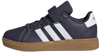 adidas Grand Court 2.0 Shoes Children Tennisschuhe, Shadow Navy/FTWR white/GUM10, 32 EU