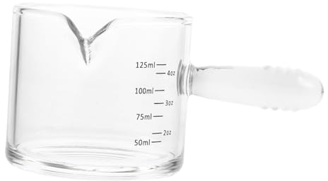 Garneck Caraffa Per Caffè Espresso Con Misurino in Finemente Lavorato E Dispenser Con Maniglia Per Ristorante E Bar