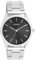 Oozoo - Timepieces Damen Uhr in Silber/schwarz | Armbanduhr Damen mit Edelstahlarmband | Moderne Uhr für Frauen | Edle Analog Damenuhr in rund C11429 (40mm Gehäuse)