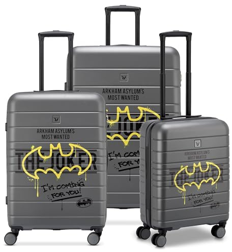 Roncato DC Comics Kofferset (Großer, Mittelgroßer, Kabinen) Batman