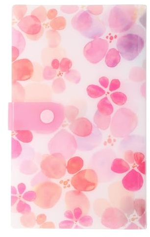 JOINPAYA Album de Collection pour Autocollants Nail Art Compartiments Individuels, Livre de Rangement Pratique pour Stickers Ongles, Adapté aux Professionnels et Amateurs