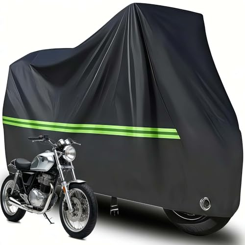 Telo Coprimoto Impermeabile per Piaggio Beverly 350 I.e.,Copri Moto da Esterno Antipolvere Antipioggia Antivento Traspirante Copertura Motociclo con Fori di Bloccaggio
