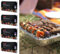 4 x famille taille instantané jetables BBQ- Lot de cuisine pour Dix.