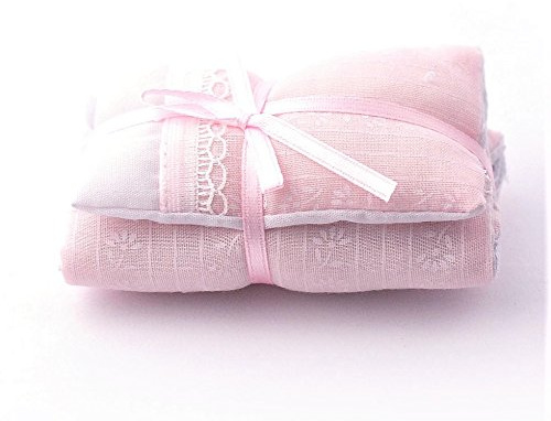 Melody Jane Dolls House Pink Single Bedding Set 1:12 Miniature Bedroom Accessory