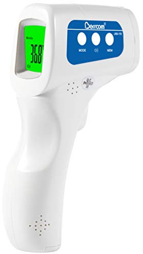 Branded Infrared Thermometer Non Contact Forehead Thermometer Accurate Instant Reading with Fever Alarm and Memory Function Handheld Thermometer for All Ages.