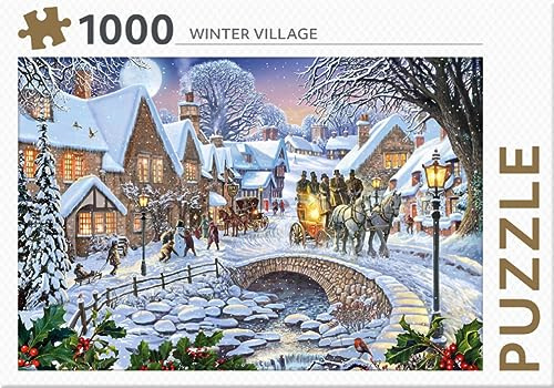 Rebo legpuzzel 1000 stukjes - Winter Village