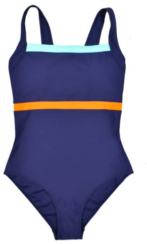 Soaked Damen Badeanzug Blau , 20