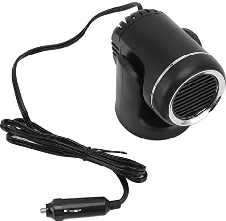 Yosoo Health Gear Autoheizung, die an den Zigarettenanzünder Angeschlossen Werden Kann, 360° Freie Einstellung, 12V 120W Auto-Windschutzscheiben-Defroster-Demister, Tragbarer
