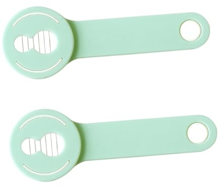 Alipis 1 Set 2 Pezzi Grattugia per Fagioli Neve Affettatrice per Fagioli Trituratore per Fagioli Utensile da Taglio da Cucina Utensili da Cucina Bean Stringer Bean Cutter