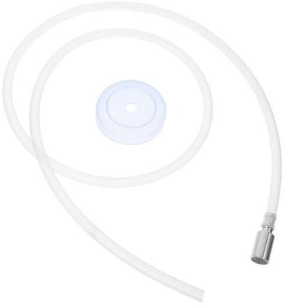 POPETPOP Accesorios Para Bebederos Con Tubo De Silicona De Repuesto y Peso De Acero Inoxidable Para Dispensador De Agua Eléctrico y Manguera De Agua Potable