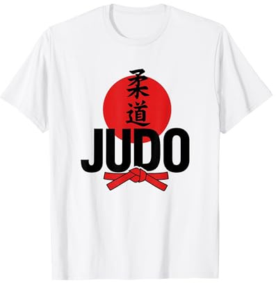 Love Judo Maillot de Sport pour Homme et garçon T-Shirt