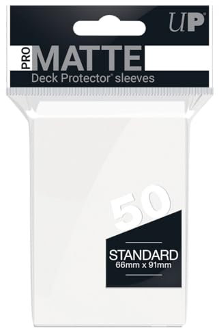 Ultra Pro SLEEVES Pro-Matte d12 Card Game (White)