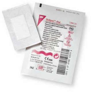 Box of 50 3M Medipore +Pad Soft Cloth Adhesive Wound Dressings 2 X 2.75 3562