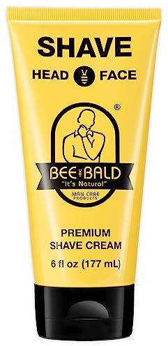 Bee Bald SHAVE Premium Shave Cream è leggera e liscia per una rasatura incredibilmente liscia e veloce. La nostra crema da barba contiene ingredienti curativi per rinfrescare e rinfrescare.
