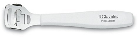 3 Claveles Corta Callos ABS 4 cm, Color, para Pedicura, Blanco