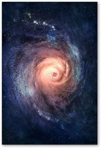 Postereck - 0272 - Galaxie Nebel, Astronomie Universum Orbit Weltall - Wandposter Fotoposter Bilder Wandbild Wandbilder - Poster - 3:2-30,0 cm x 20,0 cm