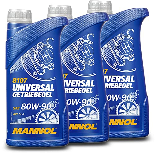 3 X 1L MANNOL universale getriebeoel 80 W 90/GL 4 schaltgetriebeoel
