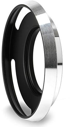 CELLONIC Parasol Gran Angular Ø 37mm Compatible con Universal Ø 37mm Lens Hood de Rosca, Protector Solar para Objetivos Circular/Cilíndrico