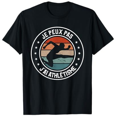 Je Peux Pas J'ai Athlétisme Athlète T-Shirt
