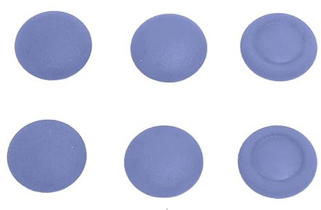 6 i 1 Prevent Slip 3D Joystick Button Cover för Controller, Ergonomisk Design, 3 Höjder, Texturerat Grepp, Lätt Att Installera (BLUE)