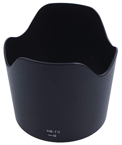 Humanitypd HB-7 II - Paraluce a petalo in plastica per obiettivi Af Nikkor 80-200 mm F/2.8d Ed, colore: nero
