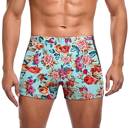 Kelandoom Short De Bain Homme Marque Slip Sexy Homme Adulte Maillot De Bain Taille Haute Vintage Boxer Hommes Lot Coton Bermuda Blanc Homme Short Sport Homme Court Culotte Push Up Fesse Et Ventre Plat