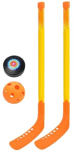 Ishockeyklubbor för barn | Hockeyklubbor för barn - utomhus hockeyspel, hockeyklubbor och bollar, professionell ishockeyklubbsset för utomhusbruk