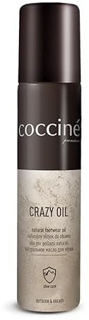 Cocciné - Olio Incolore per Camoscio e Nabuk 75 ml, Trattamento Nutriente e Protettivo per Pelle Scamosciata, Olio Cura Scarpe che Nutre, Ammorbidisce e Protegge dall’Acqua