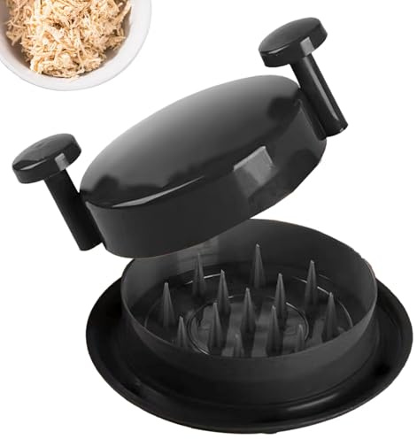 Meat Shredder Tool for Chicken, Pork, Beef, Fish – Heat Resistant & Dishwasher Safe Pulled Pork Shredder Claws – Manual Chicken Shredder Machine for Fast Meat Separation & BBQ Preparation