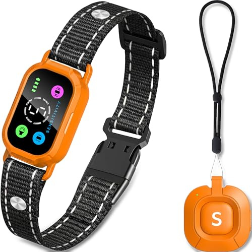 STAALGUARD 2-in-1 Collare Antiabbaio per Cani e Collare di Addestramento con Telecomando – Automatico e Manuale – Senza Scosse Elettriche – Modalità Sonora e Vibrazione Progressiva – Impermeabile IP67