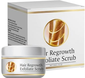 Gommage Capillaire pour Femmes,50g Produits Pour Nettoyer Les Racines Et Éliminer Les Accumulations,Shampooing Clarifiant - Pour Routine Quotidienne Spa À La Maison Et Journées D'Été