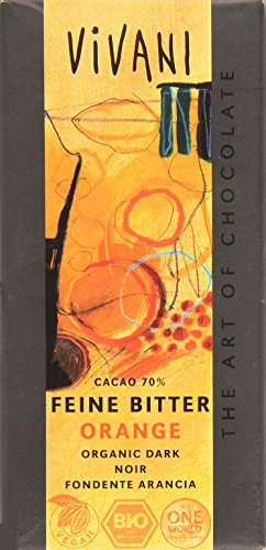 Vivani Bio Chocolat Noir Orange - Feine Bitter Orange 100g