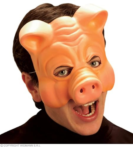WIDMANN Demi-Masque Cochon Adulte