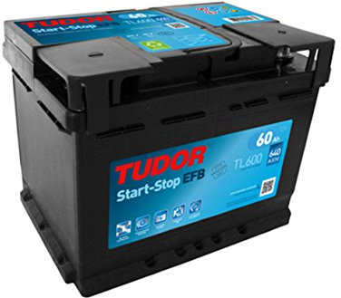 Batería de coche Start-Stop Tudor ECM TL600, para Automóvil de turismo