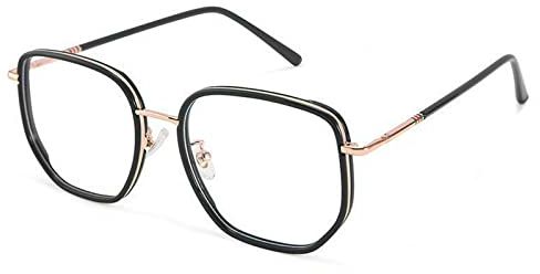 Eterspr Gafas Filtro Luz Azul Grandes, Gafas de lectura, Gafas Plegables de luz azul, para Hombre y Mujer Ordenador, Lectura, TV, Gaming