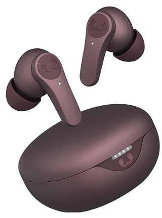 Fresh 'n Rebel Twins Rise, cuffie Bluetooth senza fili con cancellazione del rumore, modalità Ambient, Bluetooth, sensore in-ear, resistente agli schizzi, tempo di riproduzione 30 ore (Deep Mauve)