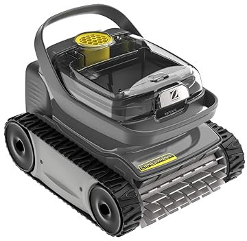 Zodiac Pixel OP-Li 2100 Robot Elettrico Senza Fili, pulisce Fondo, per Piscine Fino a 7x3m. Batteria al Litio, filtrazione fine, spazzolatura, Finestra Transparente