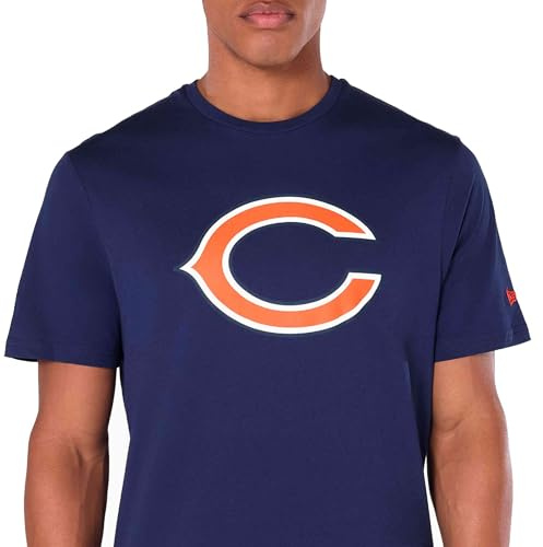 New Era NFL T-shirt amerikansk fotboll T-shirt laglogotyp T-shirt för fans sport