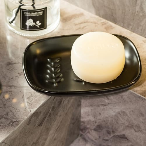 Miamolo Soap Dish for Bathroom, Bar Soap Holder for Shampoo Bars, Sponges