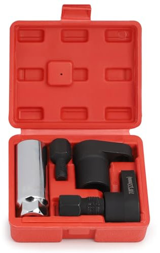 DBREAKS Set di 5 Chiavi per Sonde Lambda 22mm, Emulatore Sonda Lambda, Riparazione Filettatura, con Attacco da 3/8 e 1/2 Pollici, Auto Sonda Lambda