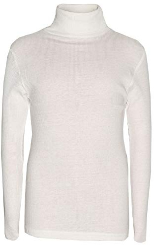 A2Z 4 Kids Girls Polo Neck T Shirt Ribbed Cotton Polo - Polo Neck Cream 13