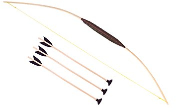 Kinderbogen 100 cm inkl. 3 Pfeile mit Saugnapf