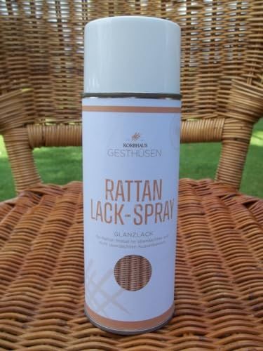 Rattanpflege, Rattanlack, Aufarbeitung, Schutz, bräunlich-transparent, von Korbhaus Gesthüsen
