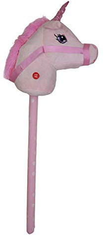 26 Inch Hobby Horse with Sound 4 Colours Available (HL63) (PINK)