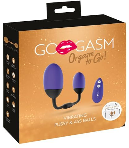 Gogasm vibrierende Liebeskugel vibrierende Liebeskugel Lila One Size